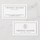 Carte De Visite Tolle Visitenkarte für deine Firma Erstellen (Devant / Derrière)