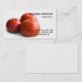 Carte De Visite Tomate mûre (Devant / Derrière)