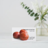 Carte De Visite Tomate mûre (Debout devant)