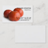 Carte De Visite Tomate mûre (Devant / Derrière)
