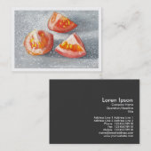 Carte De Visite Tomate salée par mer (Devant / Derrière)
