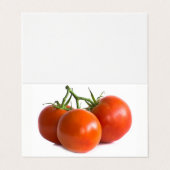 Carte De Visite Tomates (Extérieur déplié)