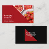 Carte De Visite tomates assortées (Devant / Derrière)