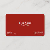 Carte De Visite Tomates / Tomates (Dos)