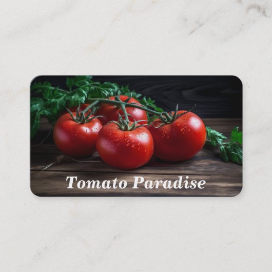 Carte De Visite Tomates / Tomates (Devant)
