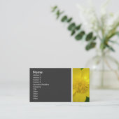 Carte De Visite Ton de texture (Beurre) II (Debout devant)