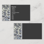 Carte De Visite Ton de texture (capot de voiture) (Devant / Derrière)