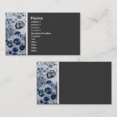 Carte De Visite Ton de texture (lessives de savon) (Devant / Derrière)