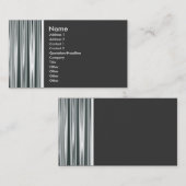 Carte De Visite Ton de texture (rideau) (Devant / Derrière)
