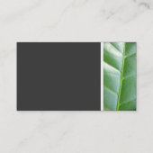 Carte De Visite Ton textuel - Feuille (Dos)