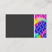 Carte De Visite Ton texture - Abstrait fractal (Dos)