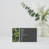 Carte De Visite Ton texture (Arbres) (Debout devant)