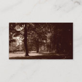 Carte De Visite Ton texture (dans le parc) II (Dos)