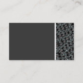 Carte De Visite Ton texture - Diamant interfacé Abstrait (Dos)