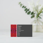 Carte De Visite Ton texture (Diamants) (Debout devant)