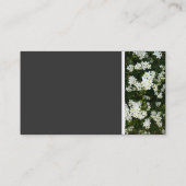 Carte De Visite Ton texture (Petites Fleurs) II (Dos)