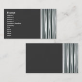 Carte De Visite Ton texture (Rideau) II (Devant / Derrière)