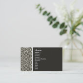 Carte De Visite Ton texture - Terrazzo 014 (201F1B) (Debout devant)
