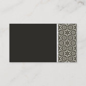 Carte De Visite Ton texture - Terrazzo 014a (201F1B) (Dos)
