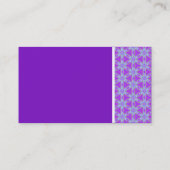 Carte De Visite Ton texture - Terrazzo 02 - Violet (7C12C3) (Dos)