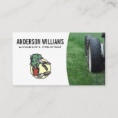 Carte De Visite tondeuse | Outils de jardinage | Paysage (Devant)