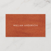 Carte de visite Tone Terme Terracotta (Devant)