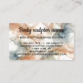 Carte De Visite Tone Terre Bleu Bleu Ombre (Dos)