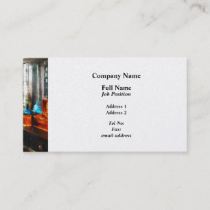 Carte De Visite Tonique de cheveux et tasses de rasage - finition