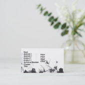 Carte De Visite Tonnerre - affaires (Debout devant)
