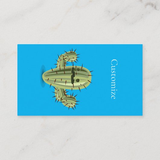 Carte De Visite Tonnerre Irate Cactus Thunder_Cove (Dos)