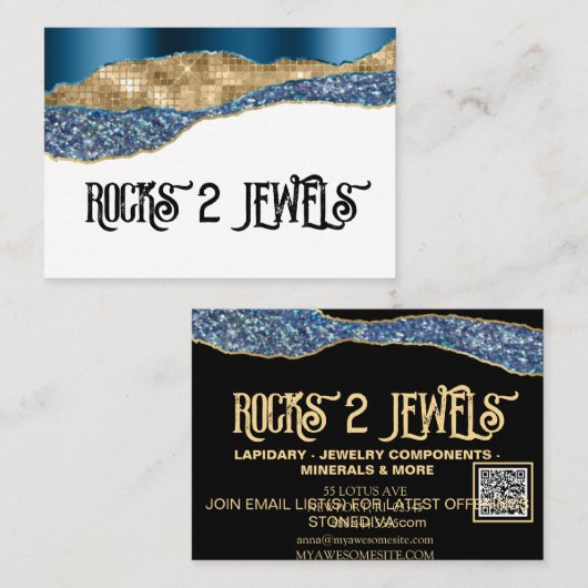 Carte De Visite Tonnerre TEMP 2 (Devant / Derrière)