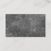 Carte De Visite Tons alternatifs - arbre de bouleau - gris (Dos)