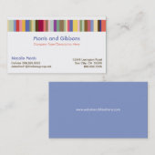 Carte De Visite Tons d'entreprise propres et simples de jardin de (Devant / Derrière)