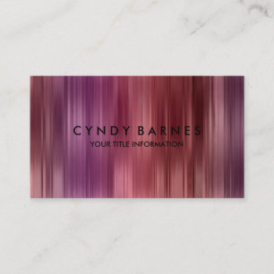 Carte De Visite Tons roses