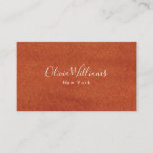 Carte De Visite Tonton Terre Terracotta (Devant)