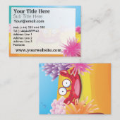 Carte De Visite Tony le crabe (Devant / Derrière)