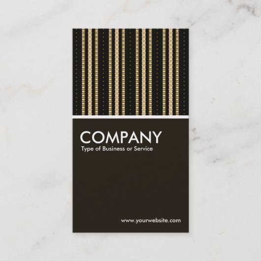 Carte De Visite Toothy Lines (Devant)