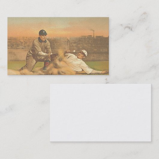 Carte De Visite TOP Classic Baseball (Devant / Derrière)