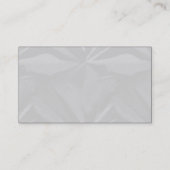 Carte De Visite Top courbe v3 - Noir (Dos)