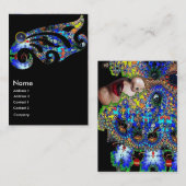 Carte De Visite TOPAZ EPHÉMÉRAL Beauté, Salon, Spa, Artiste maquil (Devant / Derrière)