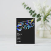 Carte De Visite TOPAZ EPHÉMÉRAL Beauté, Salon, Spa, Artiste maquil (Debout devant)