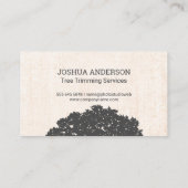 Carte De Visite Topiaire | Paysage | Arête supérieure (Dos)