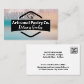 Carte De Visite Toque | Boulangerie (Devant / Derrière)