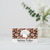 Carte De Visite Toque | Pretzels et Pain (Debout devant)