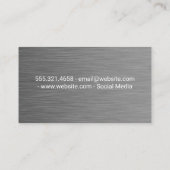 Carte De Visite Toque | Spatules | Culinaire (Dos)