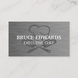 Carte De Visite Toque   Spatules   Culinaire