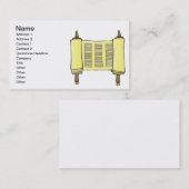 Carte De Visite Torah (Devant / Derrière)