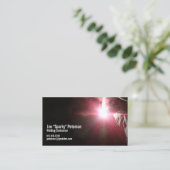 Carte De Visite Torche de soudure rouge (Debout devant)