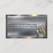 Carte De Visite Torche de soufflage à souder | Métal (Dos)