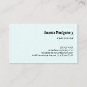 Carte De Visite Tortue de mer rose Whimsical & mignon (Dos)